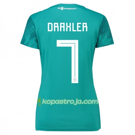 Billiga Fotbollströjor Tyskland Draxler 7 Dam VM 2018 Borta tröja